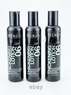 Redken Thickening Lotion 06 Body Builder 5 oz Volumizer Lot of 3