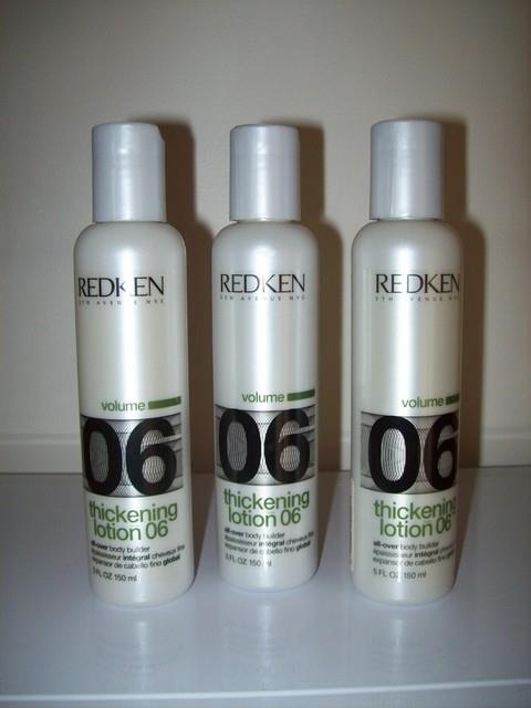 Redken Thickening Lotion 06 Body Builder 5 Oz. X 3