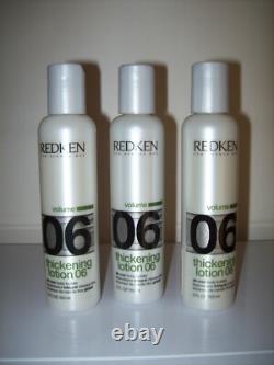 Redken Thickening Lotion 06 Body Builder 5 oz. X 3
