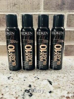 Redken WAX BLAST 10 (4 Pack) Spray Wax 4.4 oz