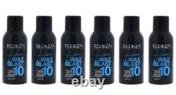 Redken Wax Blast 10 High Impact Finishing Spray Wax, 5 oz (Pack of 6)