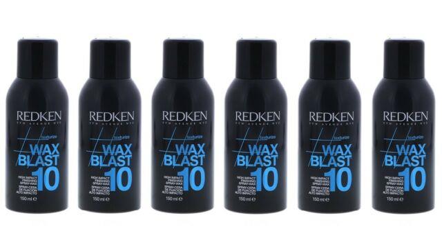 Redken Wax Blast 10 High Impact Finishing Spray Wax, 5 Oz (pack Of 6)