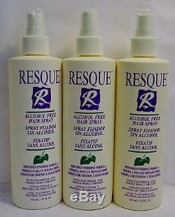 Resque Alcohol Free Hair Spray 12 oz Non-aerosol 36 and 12 Free