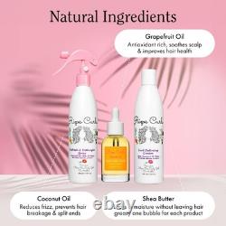 Rizos Curls LOC Method Bundle Refresh Detangle Spray, Nourish Oil, Curl