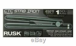 Rusk CTC STR8 Professional Flat Iron 1'' (25mm) NEW