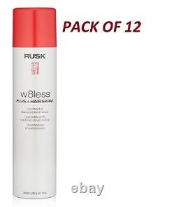 Rusk W8Less Plus Extra Strong Hold Hairspray 10 Oz Pack of 12