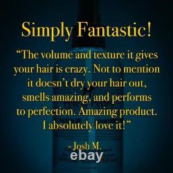 SALT Natural Sea Salt Spray for Hair Men & Women, Adds Instant Volume, Texture