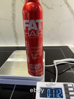 SAMY FAT AMPLIFYING HAIRSPRAY 10 oz MAXIMUM HOLD EXTRA VOLUME FULLNESS SHINE NOS