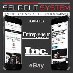 SELF-CUT SYSTEM Perfecting Self Grooming Black Lambo 3-Way Mirror with