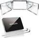 Self-cut System Perfecting Self Grooming Black Lambo 3-way Mirror With Free