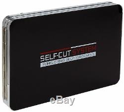 SELF-CUT SYSTEM Perfecting Self Grooming Black Lambo 3-Way Mirror with. New