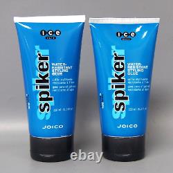 SET OF 2 Joico Ice SPIKER Water-Resistant Styling Glue 5.1oz/150ml Discontinued
