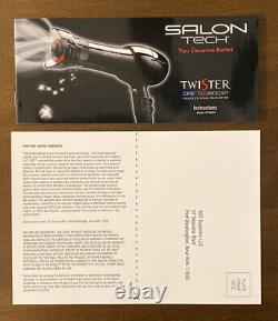 Salon Tech Twister Blow Dryer and (2) It's a 10 Miracle Blow Dry Styling Balm