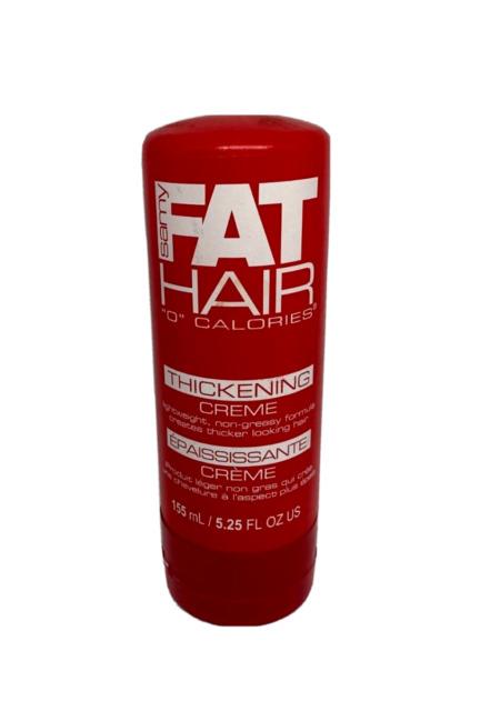 Samy Fat Hair 0 Calories Thickening Creme 5.25oz/155ml. New & Sealed