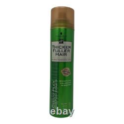 Schwarzkopf Thicker Fuller Hair Weightless Volumizing Hairspray Cell-U-Plex 8 oz Schwarzkopf Thicker Fuller Hair Weightless Volumizing Hairspray Cell-U-Plex 8 oz