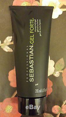 Sebastian Professional Hair Gel Forte Strong Hold 6.8 oz / 200 ml NEW