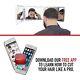 Self Hair Cut System Shaving Grooming 3 View Mirror Wall Hanging+ Learn App Easy