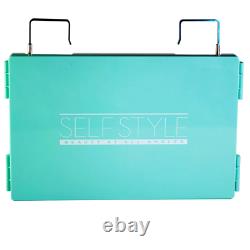 Self Style System Travel Size For Women (Teal) 3 Way Mirror With Adjustable He
