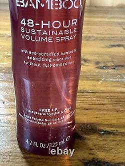 Set Of 2 Bamboo Volume 48-Hour Sustainable Volume Spray 4.2 OZ Pro Hair Styling