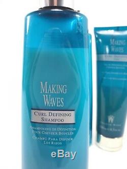 Set of Graham Webb Making Waves Curl Defining Gel, Shampoo, Condition used