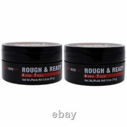 Sexy Hair Rough & Ready 2.5oz Pack Of 2 NEW PACKAGING