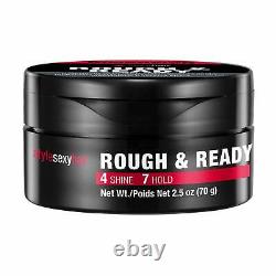 Sexy Hair Rough & Ready 2.5oz Pack Of 2 NEW PACKAGING