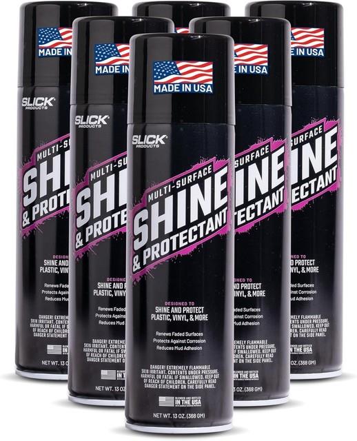 Slick Products Multi-surface Shine Protectant Spray 17.35oz 3-pack Uv
