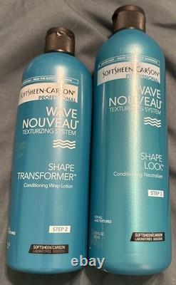 SoftSheen Carson Wave Nouveau-Shape Lock LOT Step 2 & 3 Conditioning Neutralizer