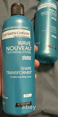 SoftSheen Carson Wave Nouveau-Shape Lock LOT Step 2 & 3 Conditioning Neutralizer