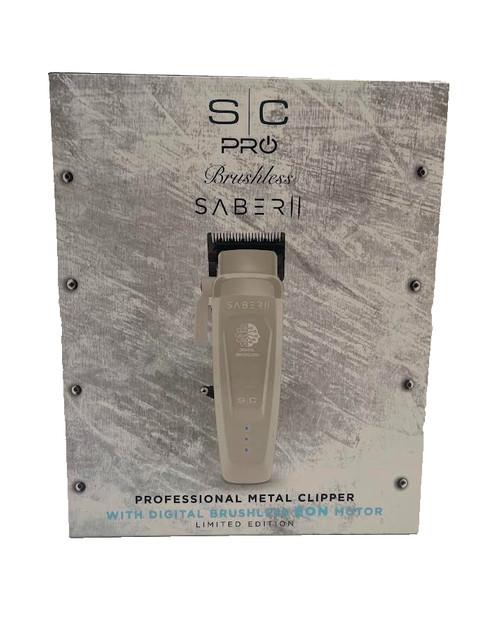 Stylecraft Sc619w Saber 2 White Cordless Clipper Ghost White Open Box / Used