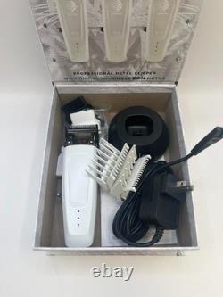 StyleCraft SC619W Saber 2 White Cordless Clipper Ghost White OPEN BOX / USED