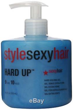 Style Sexy Hair Hard Up Gel Shine 9 / Hold 10 16.9-Ounce Pump Bottle