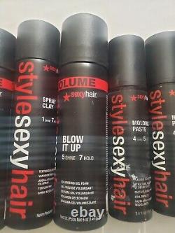 Style Sexy hair lot of 11 products