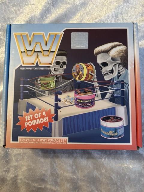 Suavecito Pomade Wwe Set Limited Edition Hulk Hogan Warrior Flair Macho Man