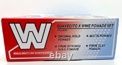 Suavecito X WWE Pomade Box Set Limited Edition Hogan Warrior Flair Macho Man