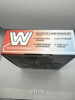Suavecito X WWE Pomade Box Set Limited Edition Hogan Warrior Flair Macho Man