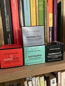Sumo Quartet! Sumo wax Sumo Tech Sumo Clay and Semi Sumo all BNIB