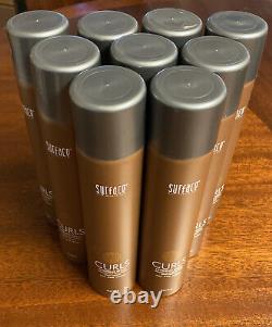 Surface. Curls Finishing Spray. 10oz. New & Sealed. AUTHENTIC. 9 CANS. C