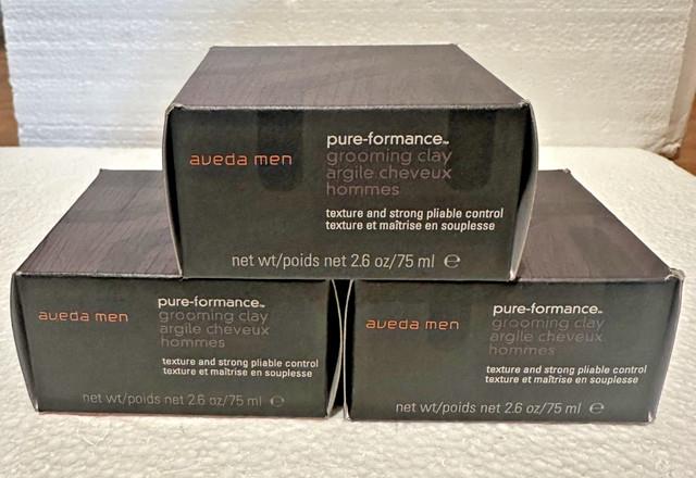Three (3) Pack Aveda Men Pure-formance Grooming Clay 2.6 Oz