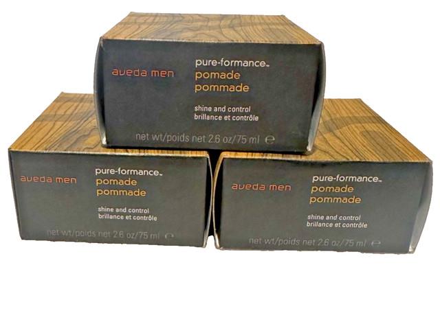 Three (3) Pack Aveda Men Pure-formance Pomade 2.6 Oz