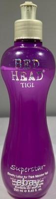 TIGI Bed Head Superstar Blowdry Lotion for Thick Massive Hair, 8.45 oz