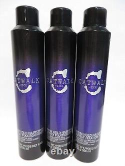 TIGI Catwalk Firm Hold Hair Spray 9 ounce (pack of three)