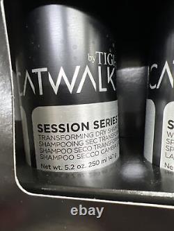 TIGI Catwalk Session Series Gel-True Wax-Hair Spray-Shampoo-Salt Spray Pack Of 7 TIGI Catwalk Session Series Gel-True Wax-Hair Spray-Shampoo-Salt Spray Pack Of 7