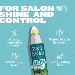 TIGI Masterpiece Hairspray 6-Pack Extra Strong Hold Hairspray, Frizz Control