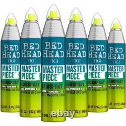 TIGI Masterpiece Hairspray 6-Pack Extra Strong Hold Hairspray, Frizz Control