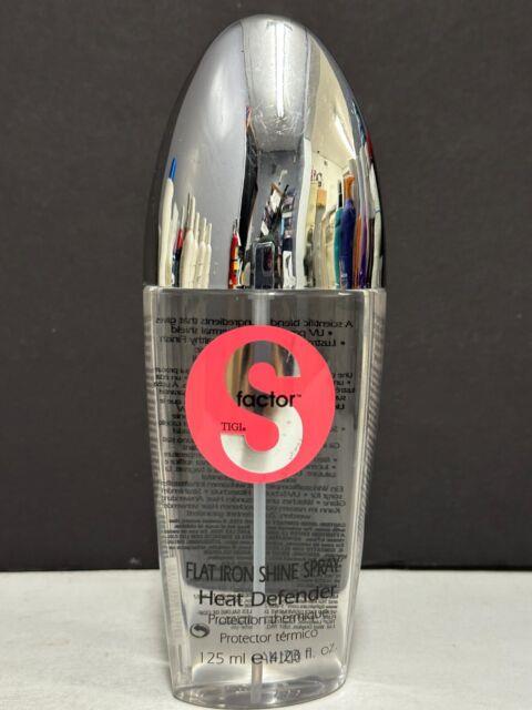 Tigi S Factor Flat Iron Shine Spray Heat Defender 4.23 Fl Oz