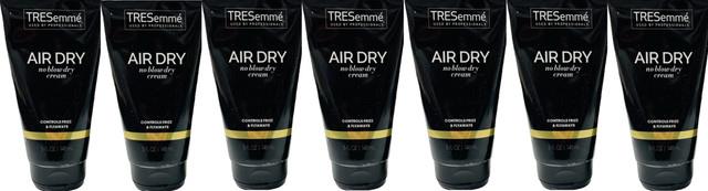 Tresemme Air Dry No Blow Dry Cream Frizz Control 5oz Each 7pk Scuffed Exterior