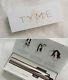 Tyme Iron Plated Titanium 2 In 1 Hair Straightening Iron And Curling Iron New