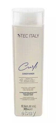 Tec Italy Curls Definition Shampoo Conditioner Leaving And Gel 10.14oz