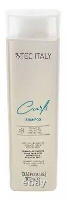 Tec Italy Curls Definition Shampoo Conditioner Leaving And Gel 10.14oz